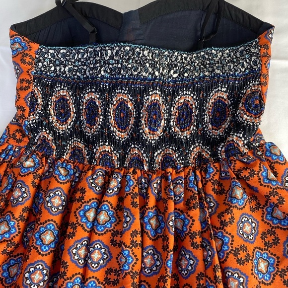 Band of Gypsies Tuscan Multicolor Dress Sz Small - Picture 8 of 9